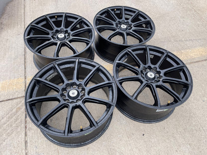 18" 18x8 Enkei Control wheels rims Toyota Camry Avalon Corolla SET 5x100 5x114.3