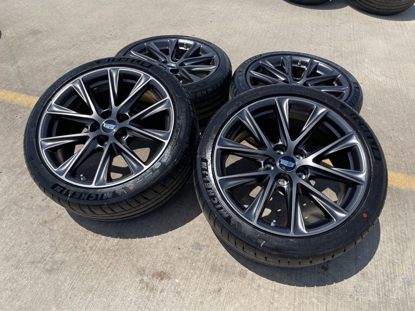 19" Cadillac CT5 CT5-V Platinum OEM 4840 wheels rims 84894843 2025 2026 2027 NEW