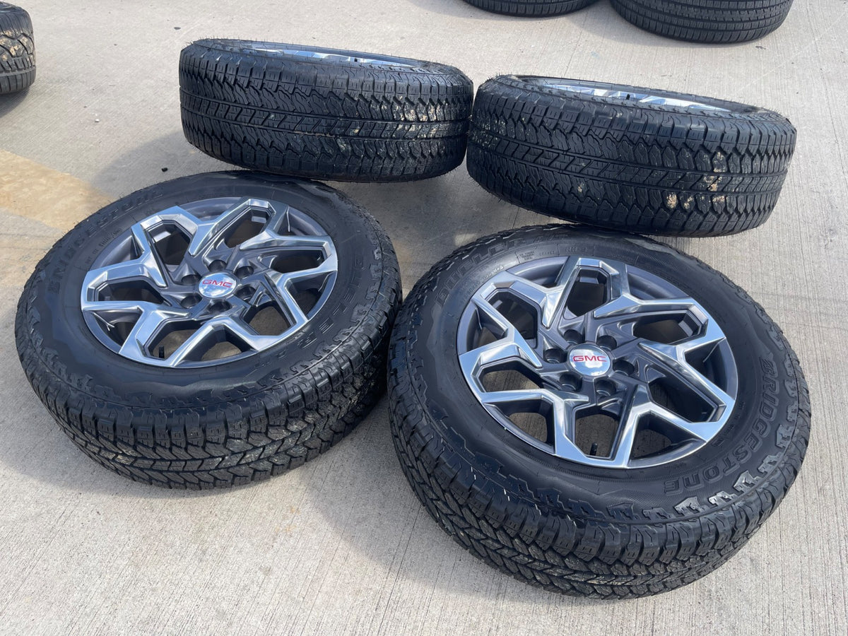 20" GMC Sierra Yukon AT4 Tahoe Silverado 95369 OEM wheels rims 2025 2026 SET