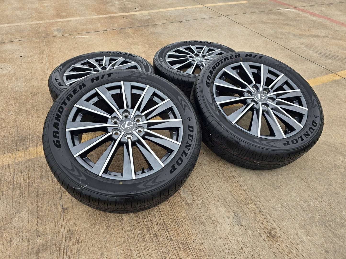 22" Lexus GX550 OEM wheels rims Toyota Land Cruiser Tundra 78519 LX600 2025 NEW