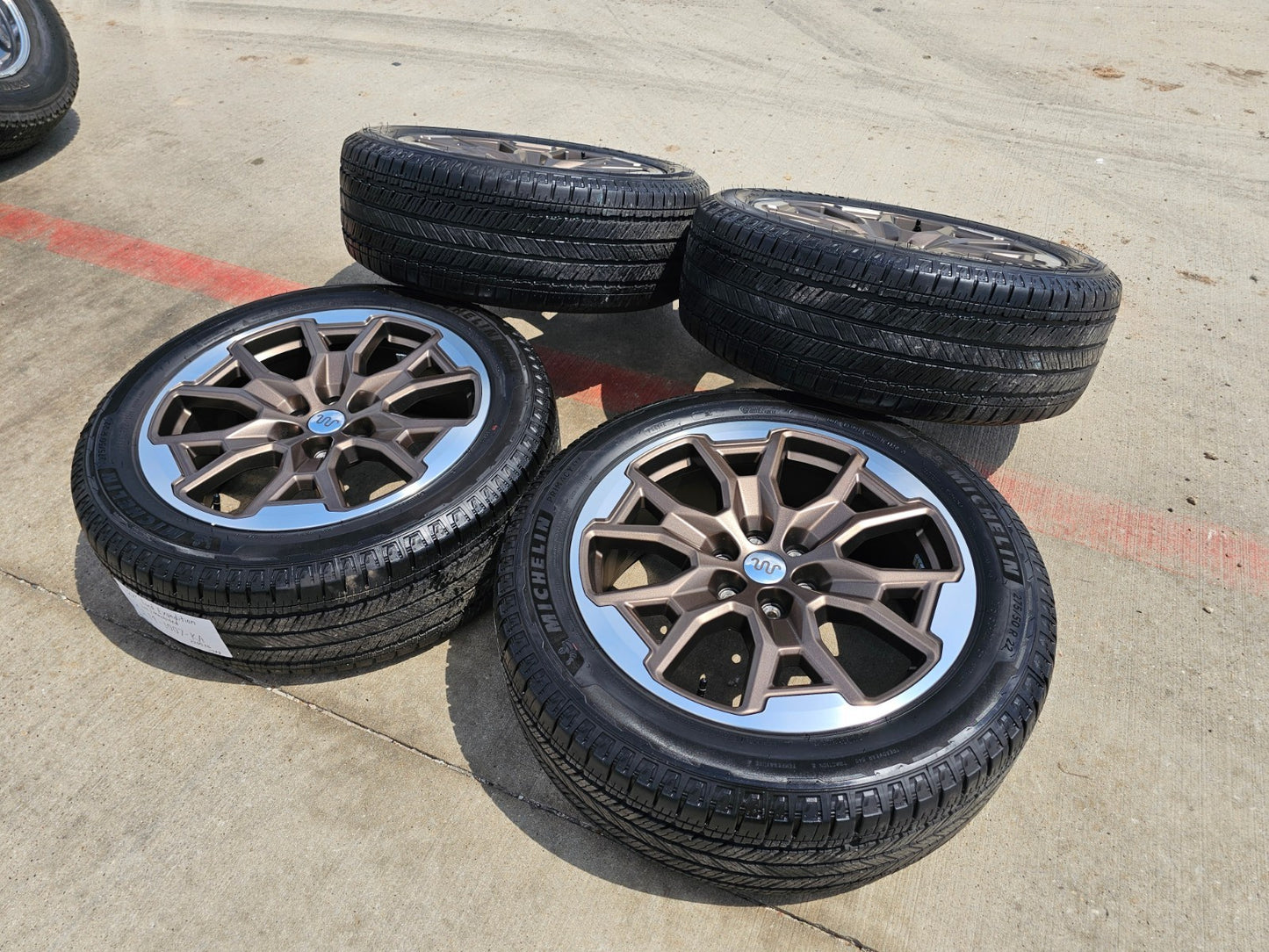 22" Ford F-150 OEM KING RANCH LIMITED rims wheels Expedition MICHELIN 2026 NEW