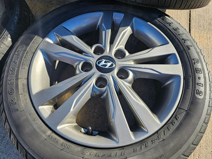 16" Hyundai Elantra Sonata OEM wheel rims 70902 Veloster tires