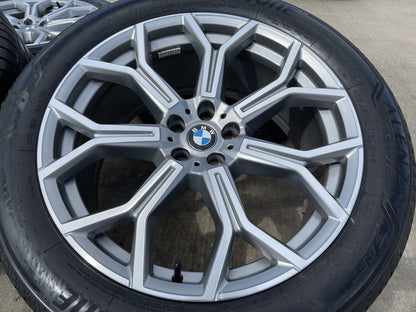 21" BMW X6 X7 OEM 86533 96409 Series 753 wheels rims tires BRIDGESTONE