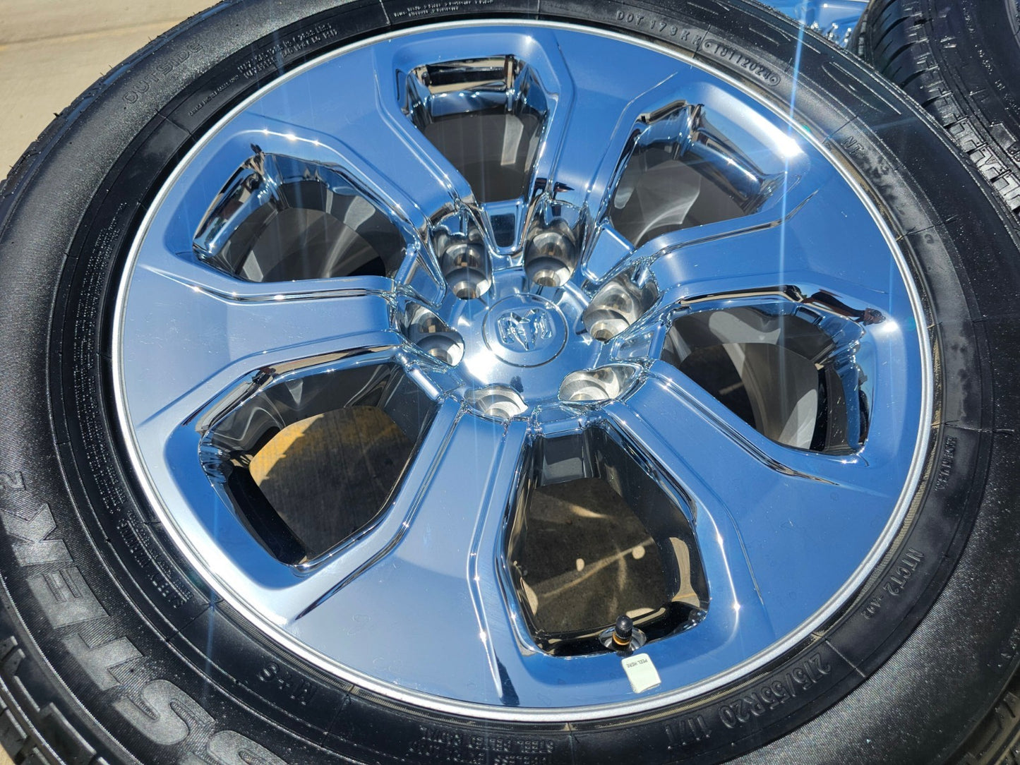 20" Dodge Ram 1500 OEM Laramie CHROME wheels rims RIM# 2679 FITS 2019-2027