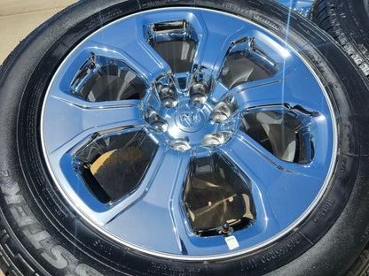 20" Dodge Ram 1500 OEM Laramie CHROME wheels rims RIM# 2679 FITS 2019-2027
