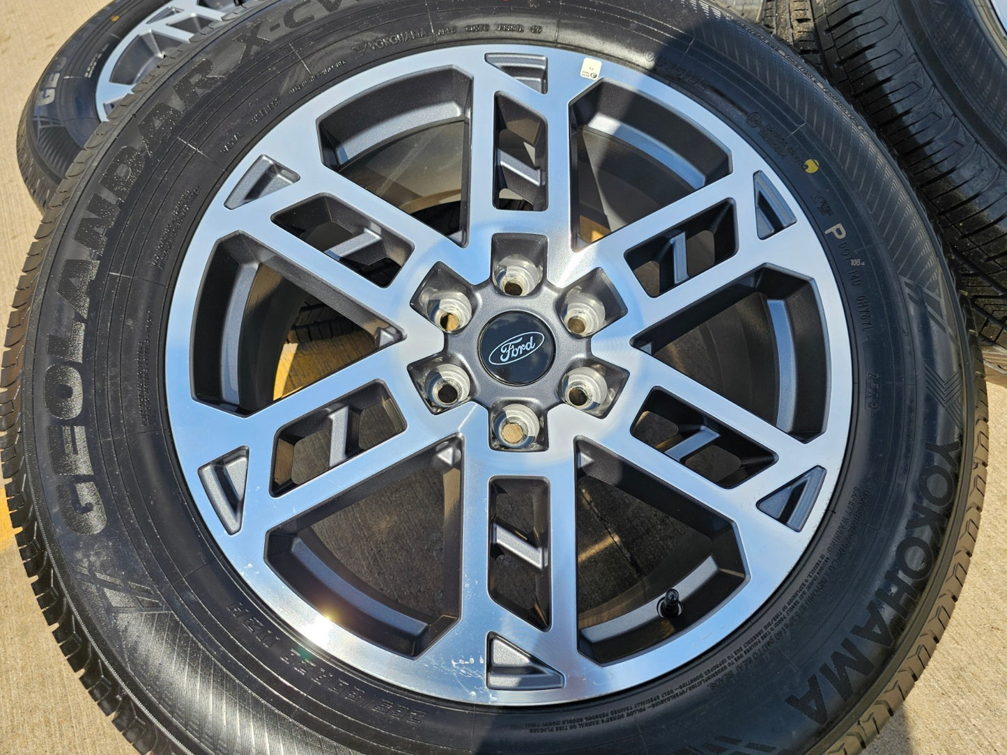 20" Ford F-150 LARIAT Limited OEM 94219 rims wheels Expedition 2026 NEW YOKOHAMA