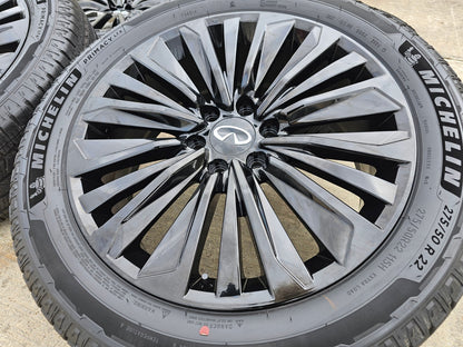 22" Infiniti QX80 QX56 Nissan Titan Armada OEM 94236 wheels rims 2025 2026 NEW