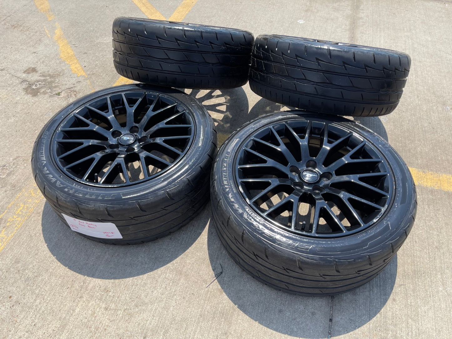 19" Ford Mustang GT Performance Track Pack OEM 10036 10038 wheels rims