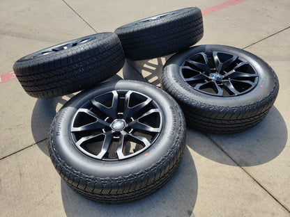 NEW 20" GMC Sierra Yukon AT4 Tahoe OEM wheels rims SET Rim #5924 Fits 1999-2027