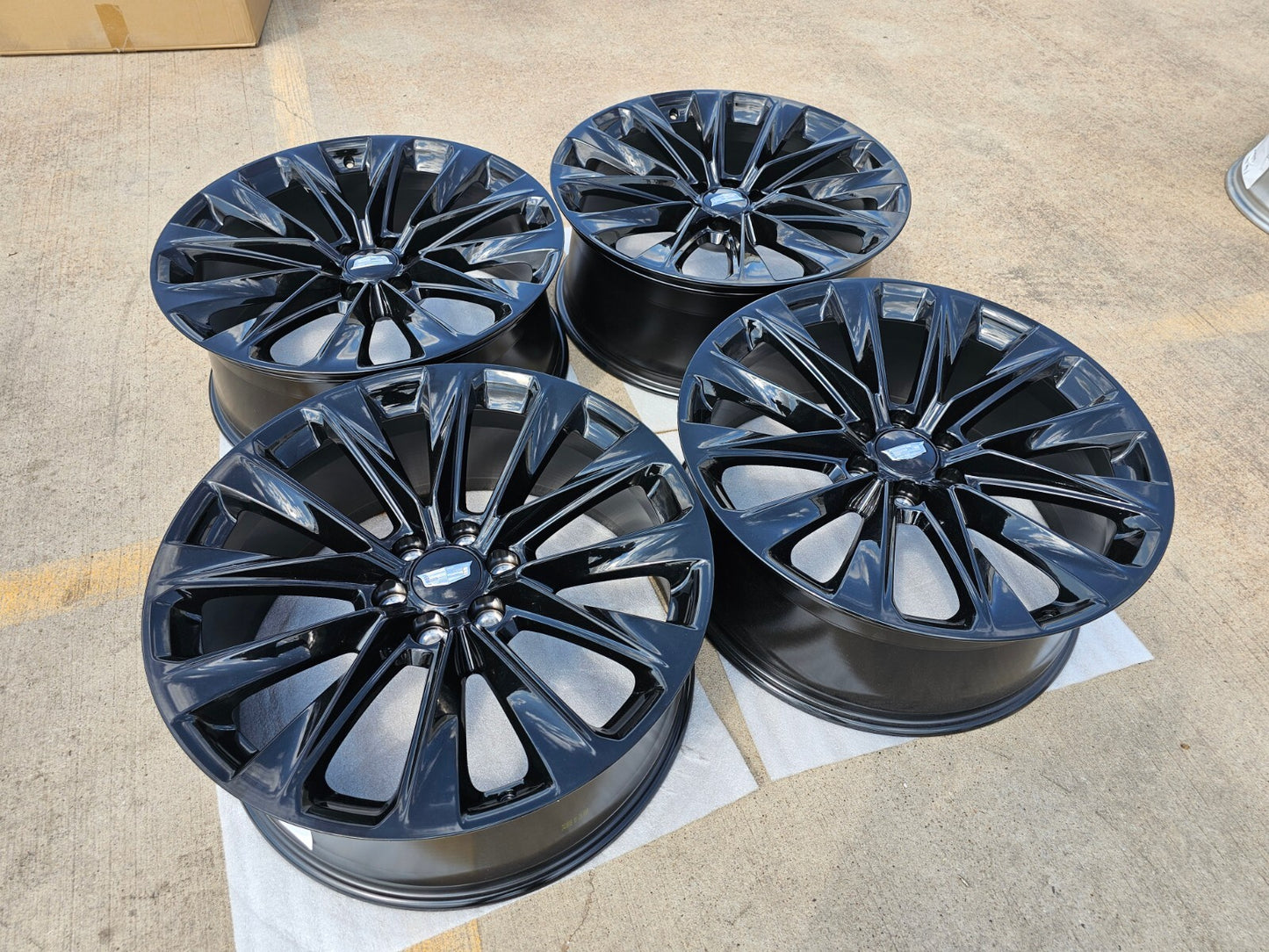 24" Cadillac Escalade V OEM ONYX wheels rims 2023 2024 2025 2026 2027 NEW