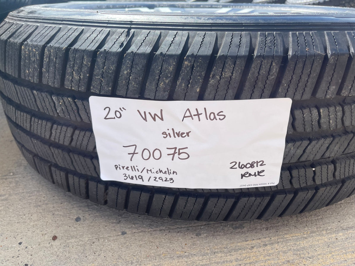20" VW Atlas OEM wheels rims 70075 Audi Q7 Q8 SET tires DISCOUNTED