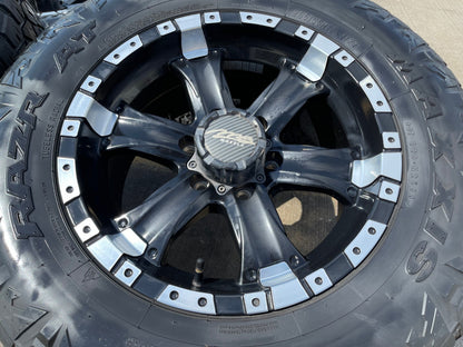 17" 17x8.5 MB Chaos Ford Expedition F-150 6x135 wheels rims tires