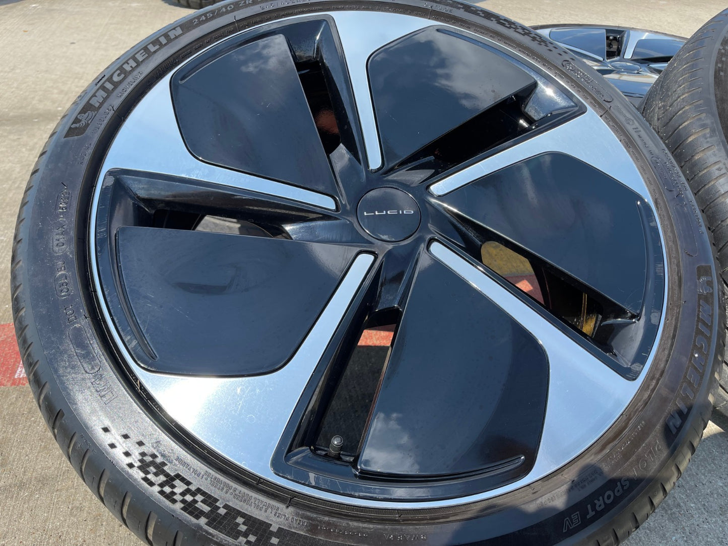 20" Lucid Air OEM Grand Touring 95709 95710 wheels rims 2022 2023 2024 2025 2026