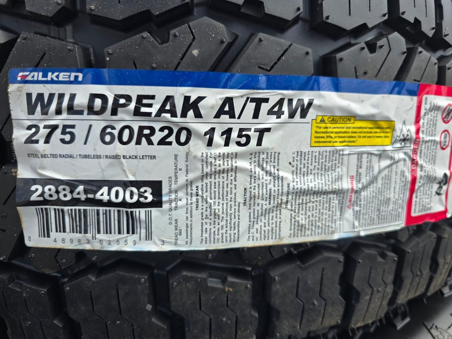 20" 20x9 Hartes Metal Savage Jeep Wrangler wheels rims 5x127 5x5 FALKEN 33" NEW