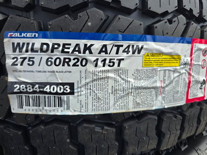 20" 20x9 Hartes Metal Savage Jeep Wrangler wheels rims 5x127 5x5 FALKEN 33" NEW