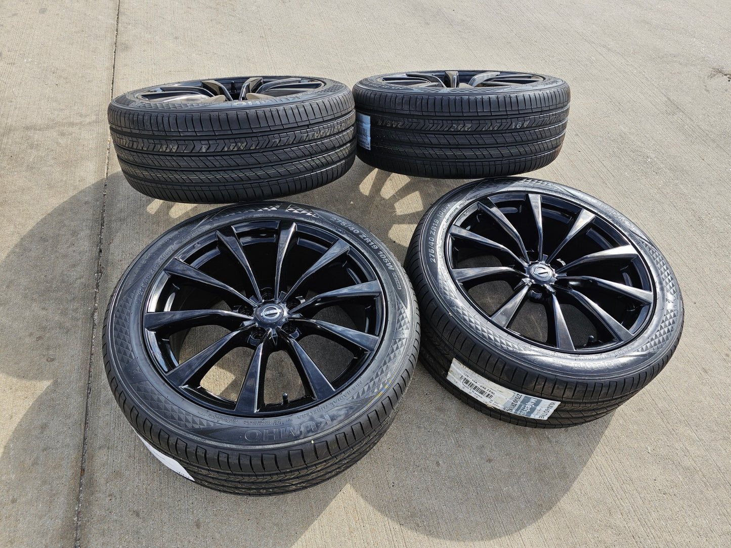 18" Infiniti G37 Q50 OEM 73704 73705 wheels rims Nissan Altima Maxima NEW