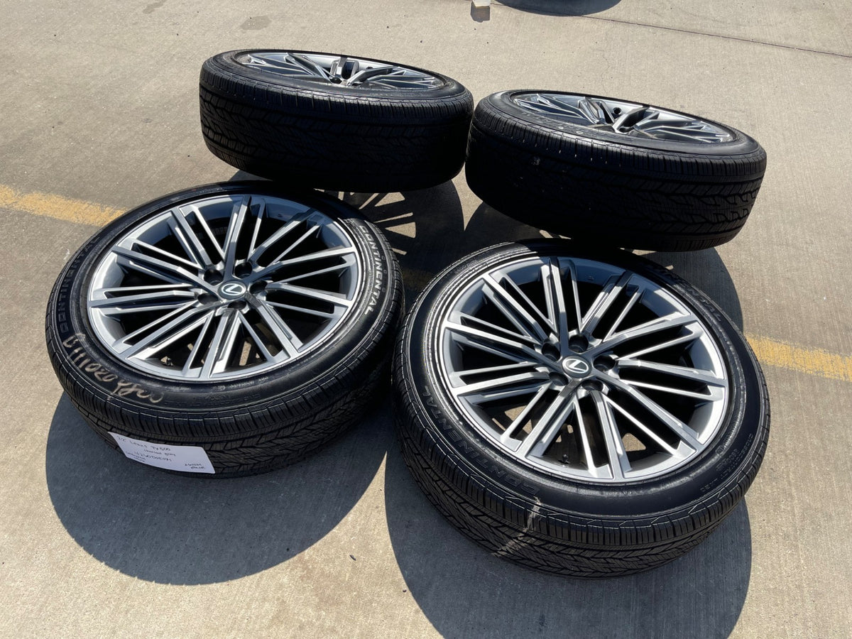 22" Lexus TX500H TX350 OEM 10575 wheels rims LS500 Grand Highlander SET 2027 NEW