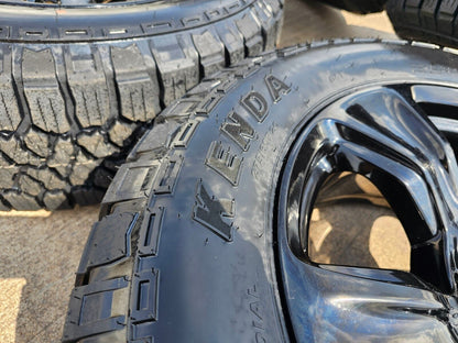 20" Dodge Ram 1500 OEM Laramie wheels rims 2674 tires 2023 2024 NEW A/T2 33"