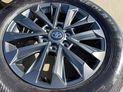 (5) 20" Toyota Land Cruiser OEM wheels rims 94057 Tundra Sequoia 2024 2025 2026