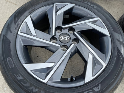 17" Hyundai Elantra Sonata OEM wheel rims 71067 Veloster 2024 2025 2026 GOODYEAR
