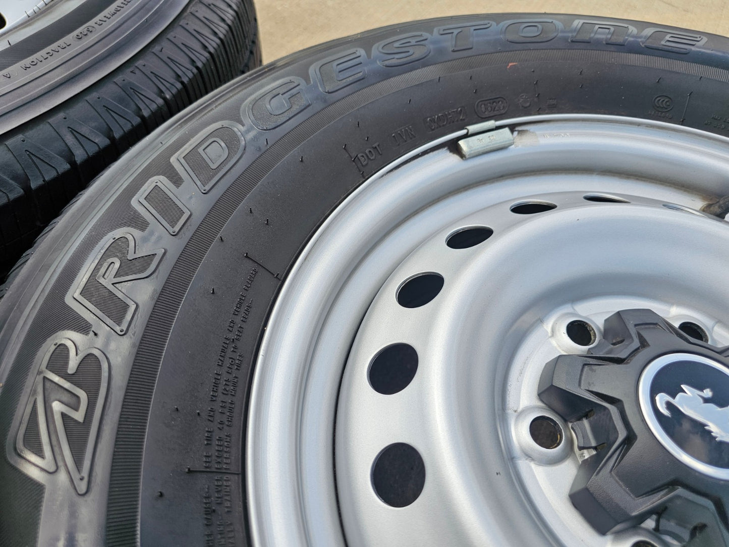 16" Ford Bronco steel wheels rims SET 10226 Ranger 2022 2023 2024 2025 2026