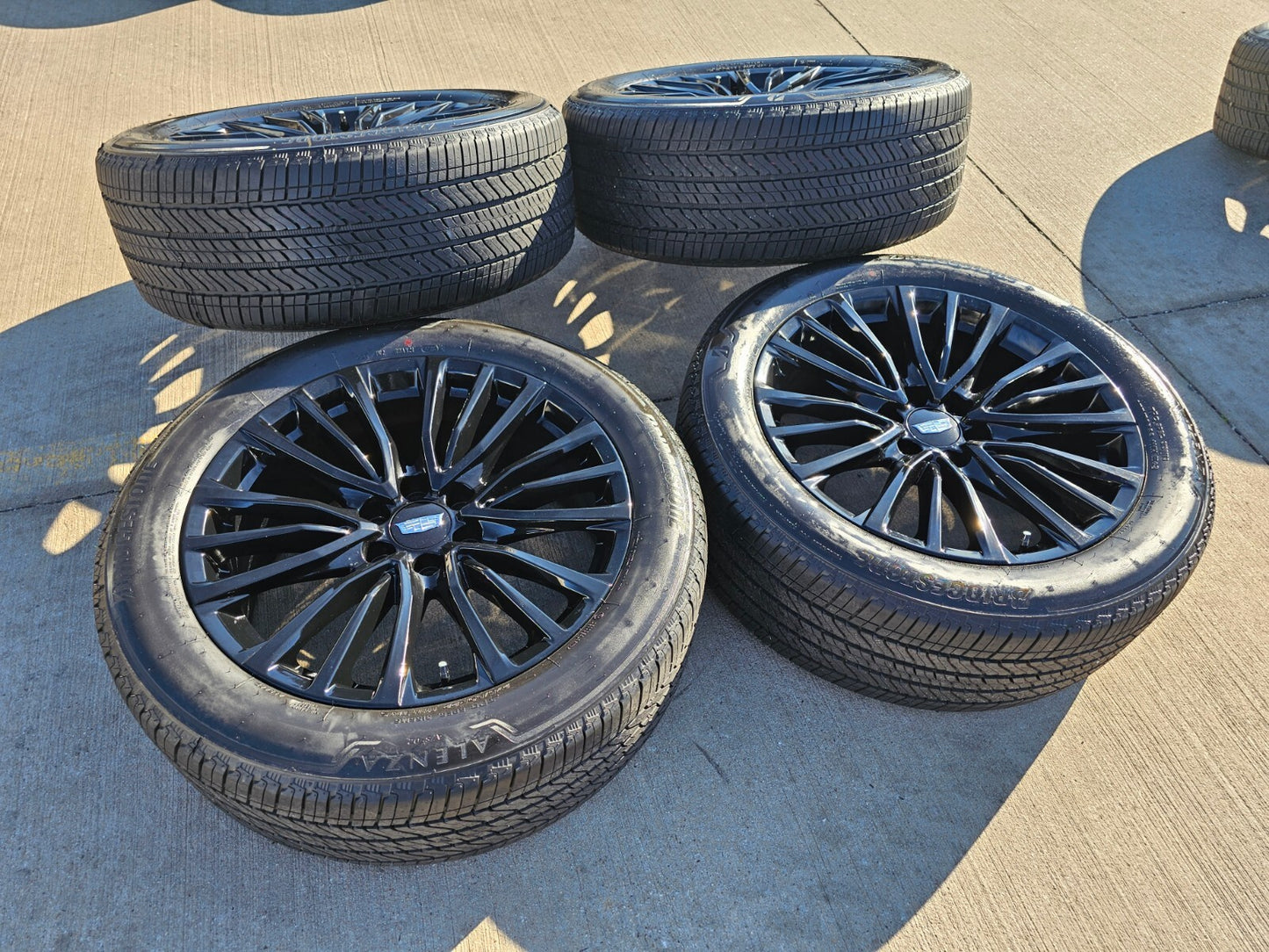 22" Cadillac Escalade V Platinum OEM 4883 95479 wheels rims 2024 2025 2026 NEW