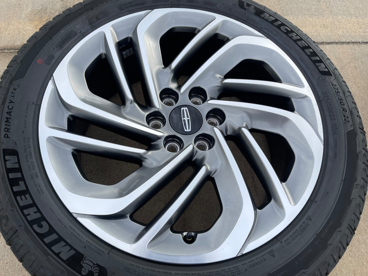 22" Lincoln Navigator OEM 94225 rim wheel BLACK LABEL 2024 2025 2026 2027 NEW