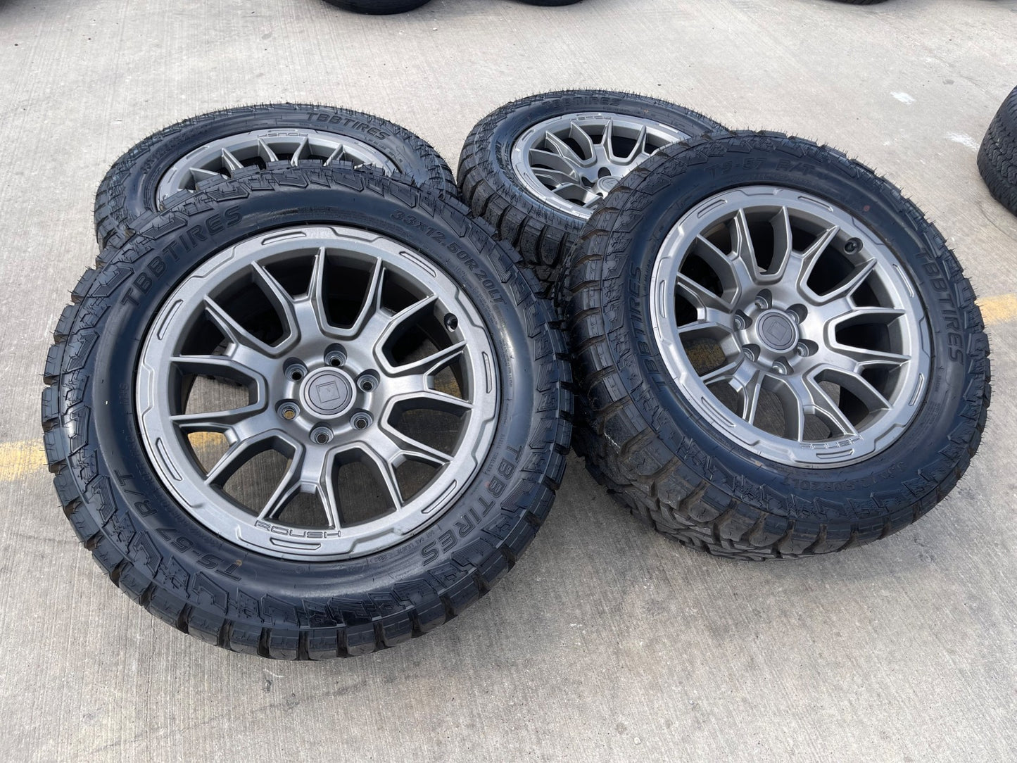 20" 20x9 Ford F-150 ROUSH OEM rims wheels tires Expedition SET 33" NEW
