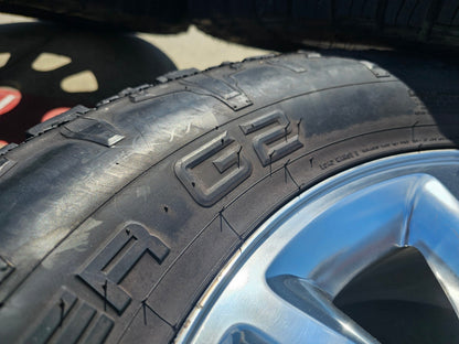 20" Ford F-250 F-350 OEM 3844 LARIAT rims wheels tires NITRO 35"