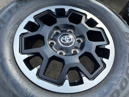 17" Toyota Tacoma 4Runner TRD OEM 10638 wheels rims 2024 2025 2026 2027 BFG NEW
