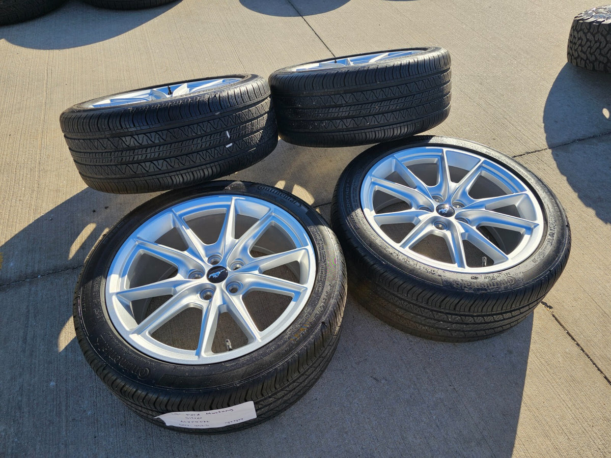 19" Ford Mustang Stealth GT OEM 10597 95759 wheels rims 2024 2025 2026 SET NEW