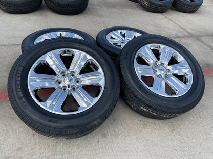 20" Ford F-150 Expedition OEM Lariat rims wheels 10171 SET tires CHROME