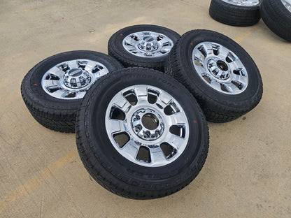 20" Ford F-250 F-350 OEM LARIAT LIMITED 10295 25085 10552 wheels rims CHROME NEW