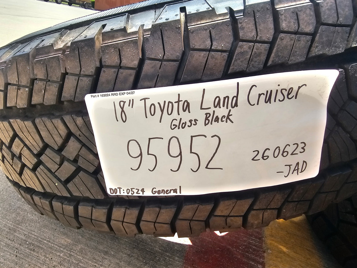 18" Toyota Land Cruiser OEM TRD wheels rims 95952 SET Tundra Sequoia NEW
