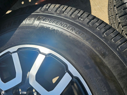 18" Ram 2500 3500 LARAMIE OEM wheels rims 2694 tires MICHELIN NEW