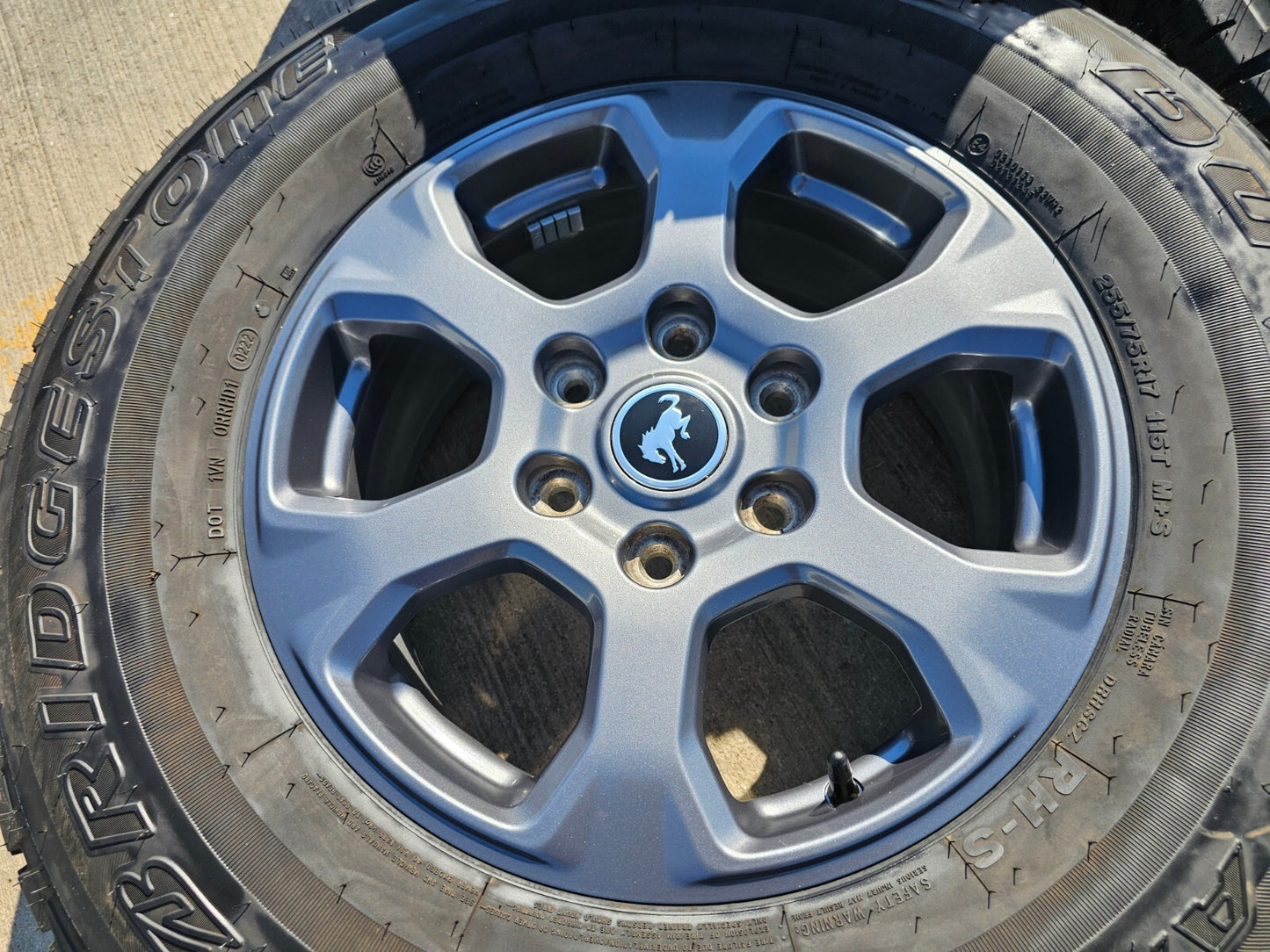 17" Ford Bronco Big Bend wheels rims 10384 OEM Ranger 2023 2024 2025 2026 NEW