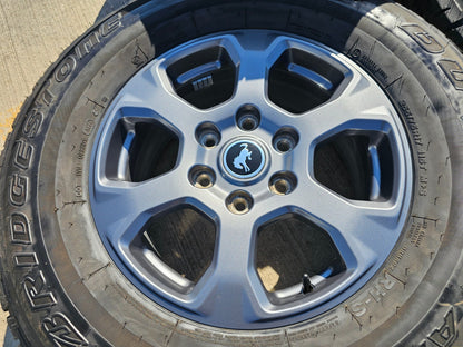 17" Ford Bronco Big Bend wheels rims 10384 OEM Ranger 2023 2024 2025 2026 NEW