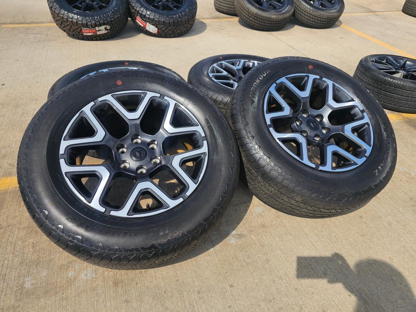 20" Dodge Ram 1500 OEM 94059 Laramie wheels rims 68583860AA 2024 2025 2026 NEW