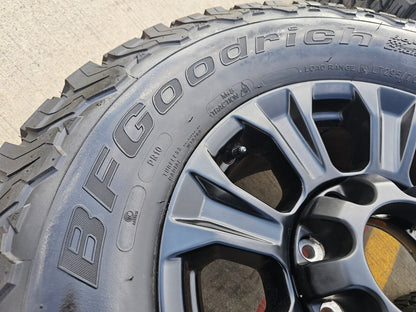 18" Ford F-250 F-350 OEM TREMOR black rims wheels 10097 tires BFG 34"