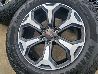 20" GMC Sierra AT4X Canyon Chevy Silverado OEM wheels rims 2025 2026 2027 NEW