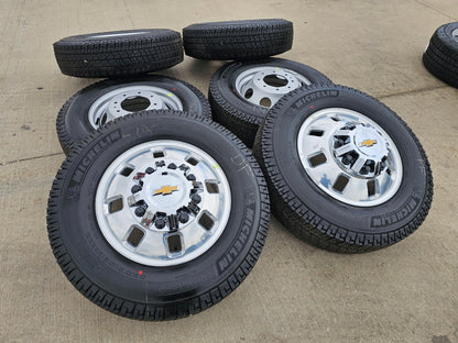 18" Chevy Silverado 3500 Dually rims wheels OEM GMC Sierra 8x210 2024 2025 NEW