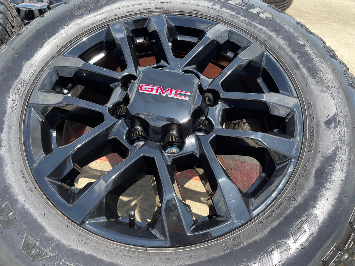 20" GMC AT4 Chevy Silverado Trail Boss 2500 OEM 94030 wheels rims 2025 2026 NEW