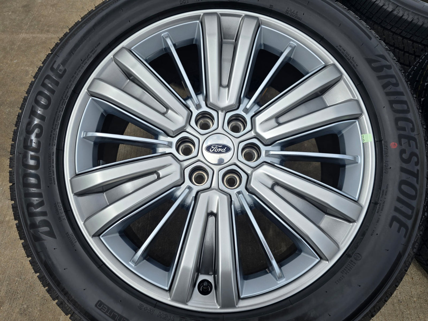 22" Ford F-150 LIMITED Plus OEM rims wheels SET Expedition #10622 2024-2027 NEW