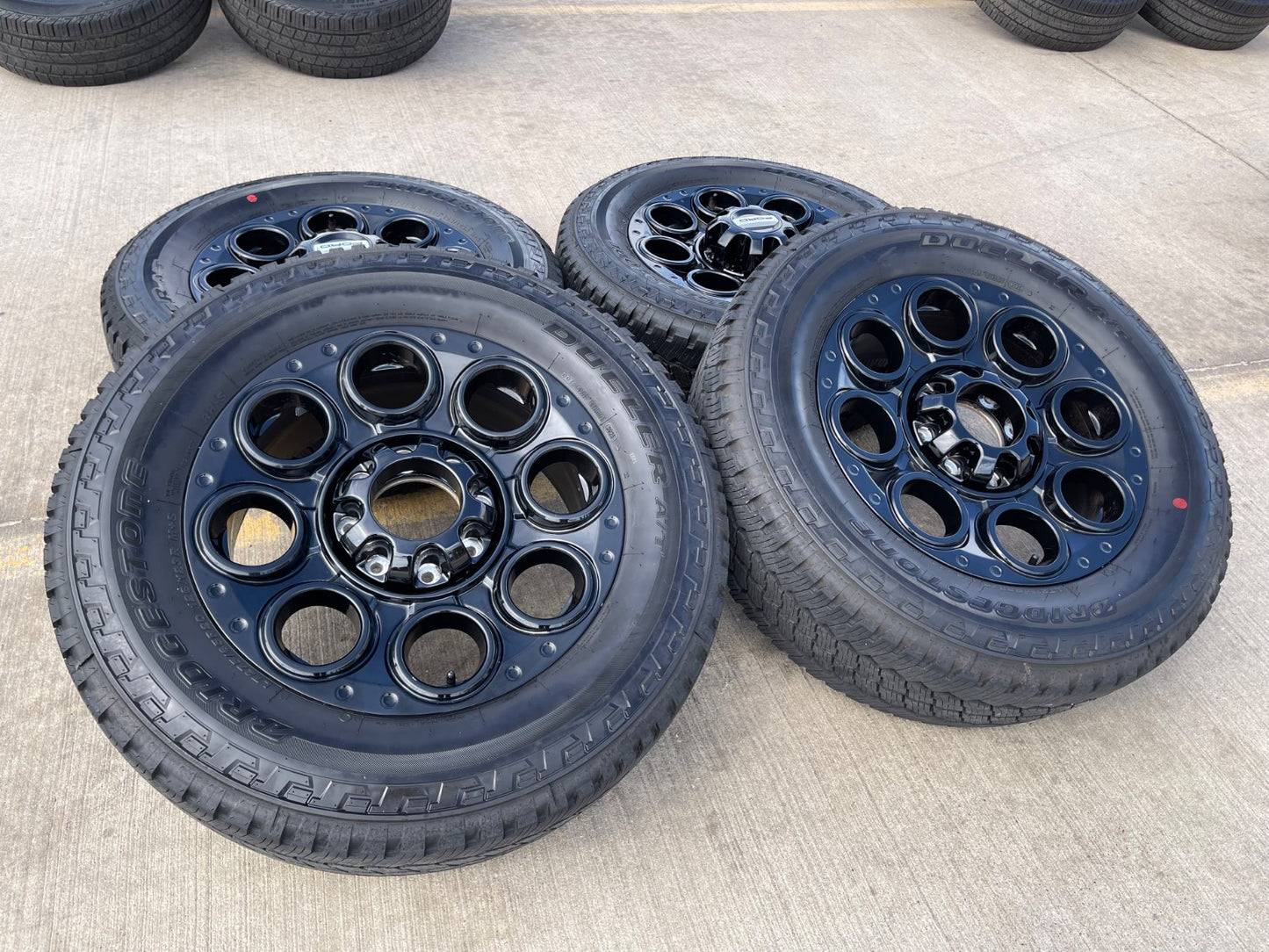 20" Ford F-250 F-350 OEM black Lariat wheels rims 10299 10484 NEW