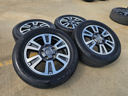 20" Toyota Tundra PLATINUM OEM 75159 SET wheels rims 5x150 tires GOODYEAR