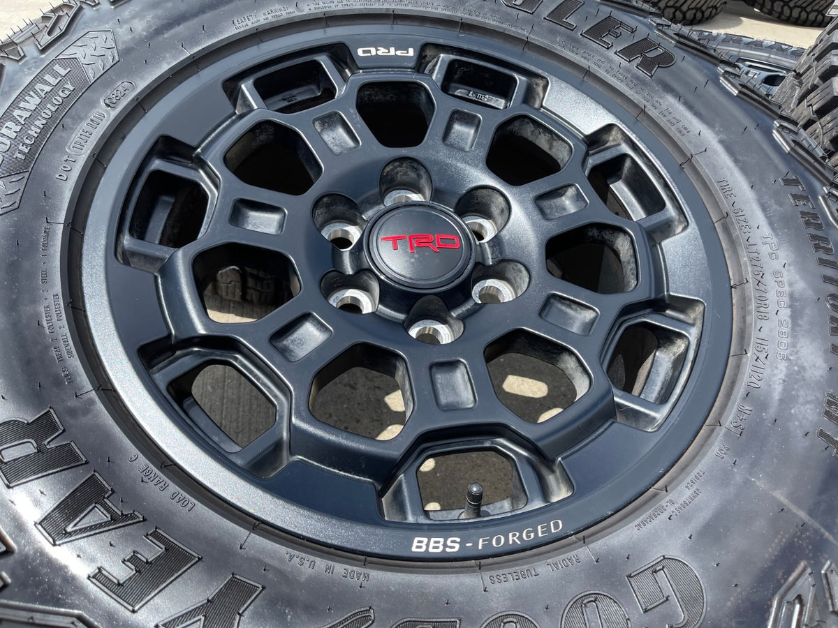 NEW 18" Toyota Tundra TRD BBS FORGED OEM wheels rims Sequoia #95458 2022-2027