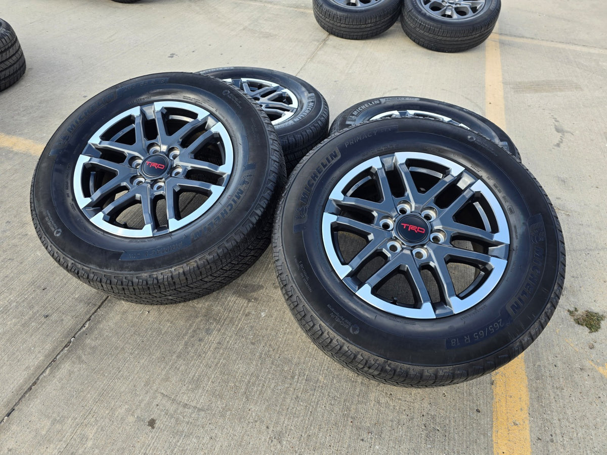 18" Toyota Tacoma 4Runner TRD OEM 10641 wheels rims 2025 2026 2027 SET NEW