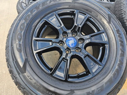 18" Ford F-150 Expedition OEM Black rims wheels 3998 tires