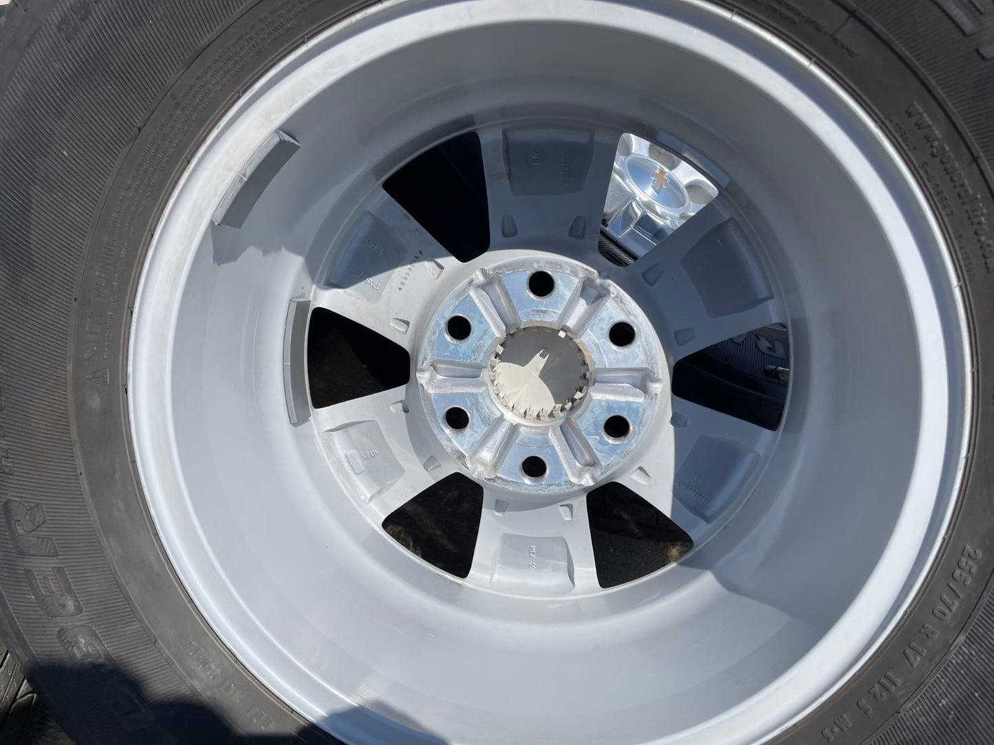 17" Chevy Silverado OEM wheels rims 5908 Colorado GMC Canyon 2024 2025 2026 SET