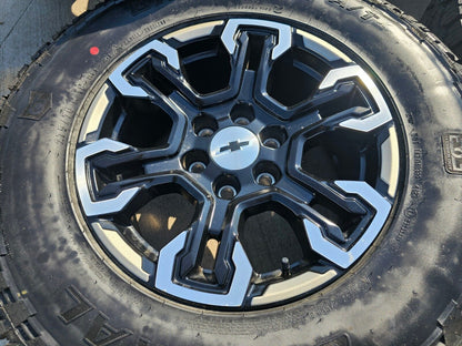 18" Chevy Silverado ZR2 Tahoe GMC Sierra OEM 95415 wheels rims 2024 2025 NEW